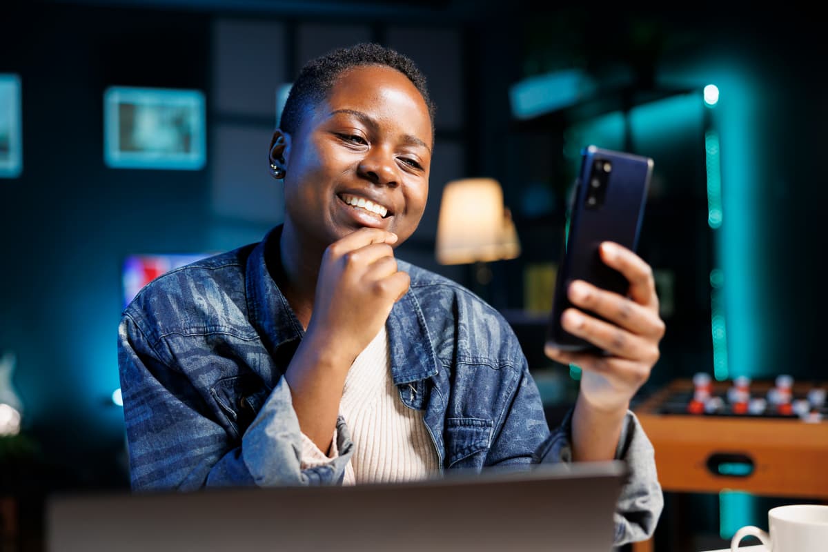 Team collaborating in a modern office